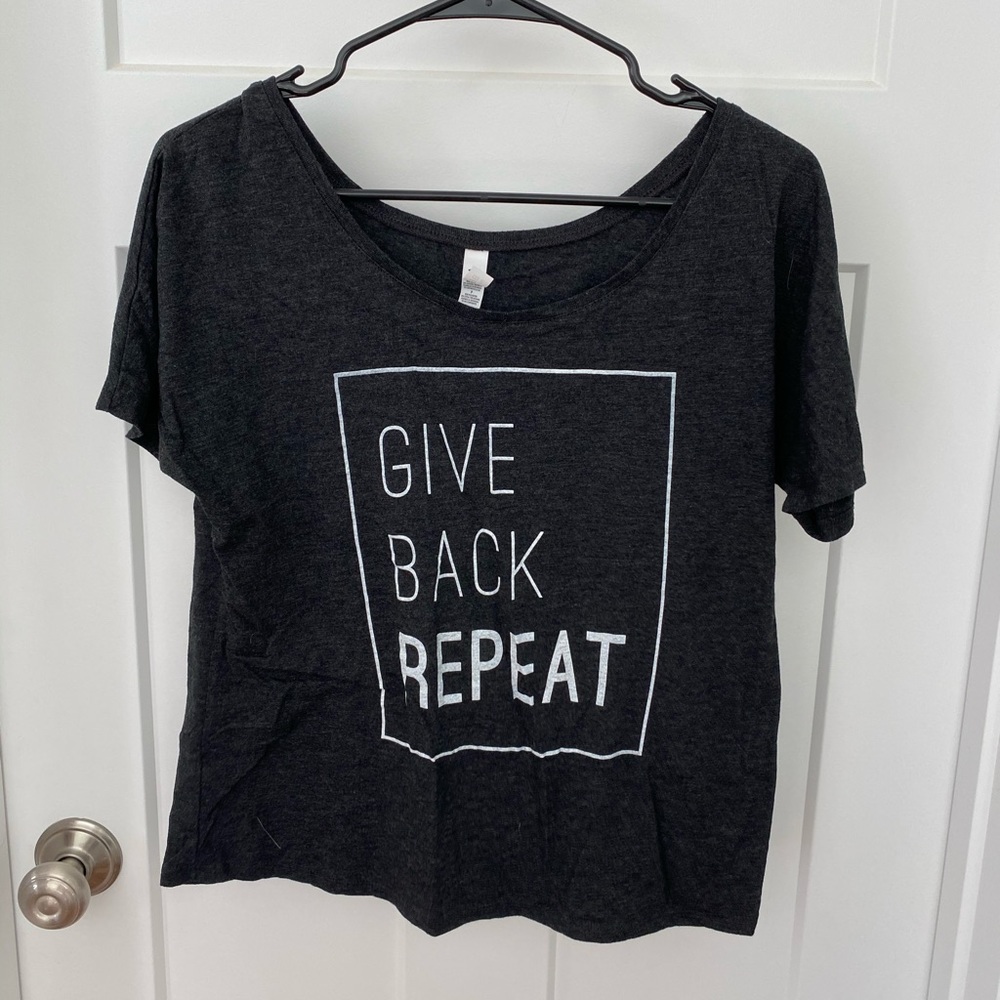 Black tee